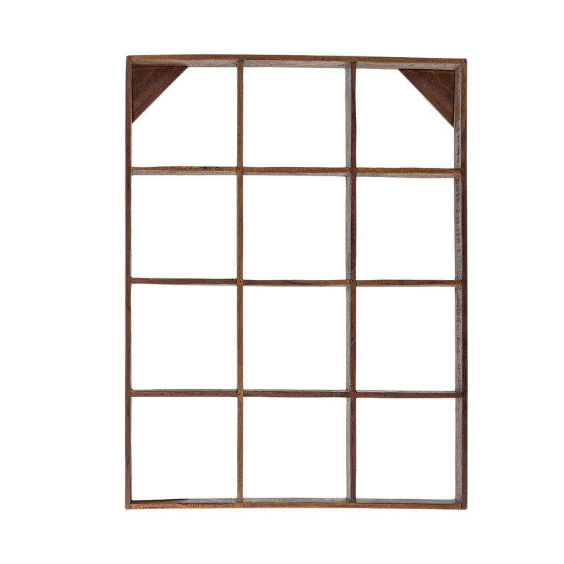 Creative Collection Tilo Wandregal, Braun, L 53 × H 70 × B 10 cm